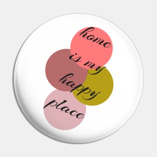 Homesick design Pin