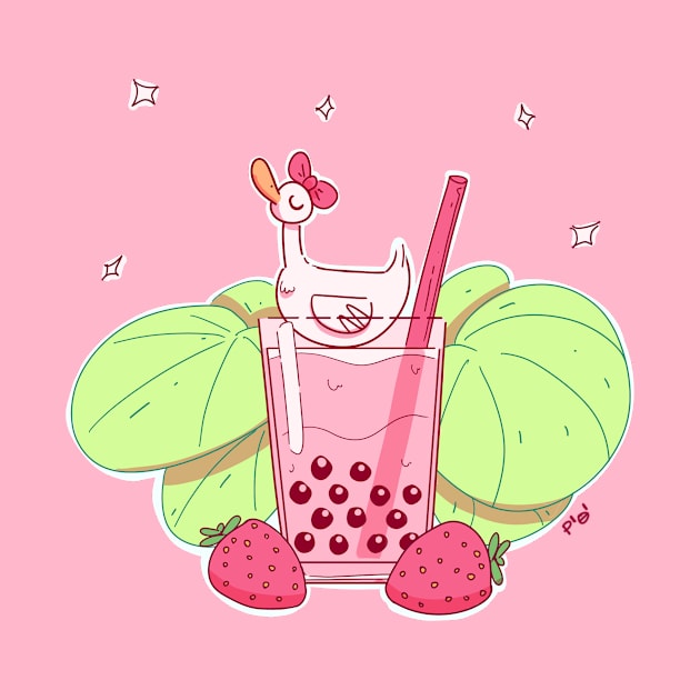 Bubble Tea Ducky by PIOI