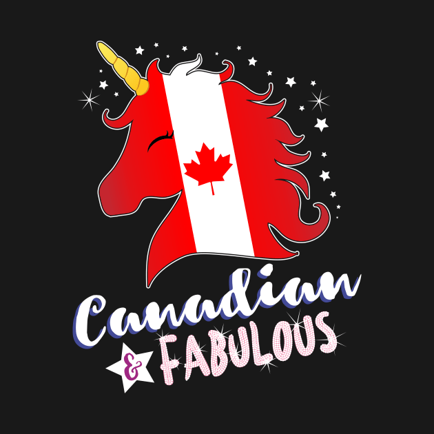 Canadian & Fabulous Unicorn by zeno27