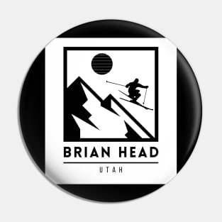 Brian Head Utah United States ski Pin