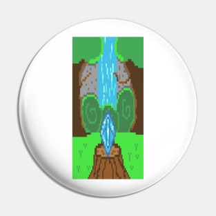 Forest Crystal Pin