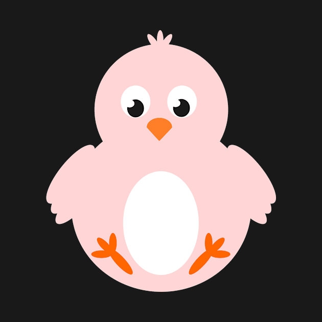 Cute Pink Chickie by MetaCynth