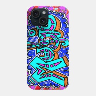 Music Bright Pin and blue Phone Case