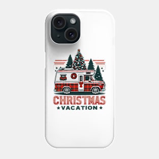 Christmas Vacation Plaid Rv Phone Case