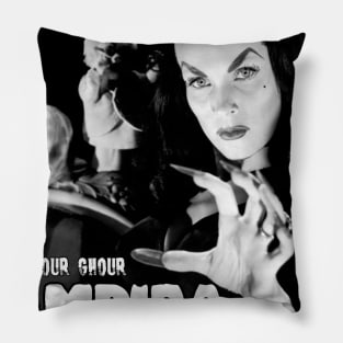 the glamour ghour Pillow