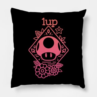 1 up pink Pillow