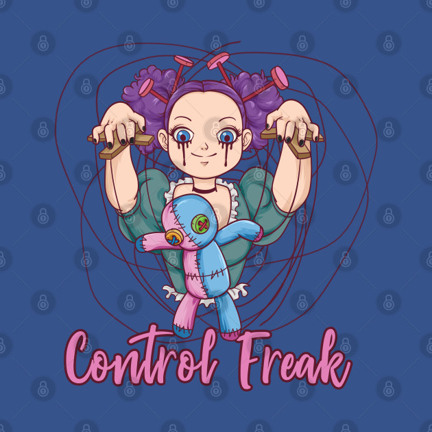 Discover Control Freak Pastel Goth Girl - Vaporwave - T-Shirt