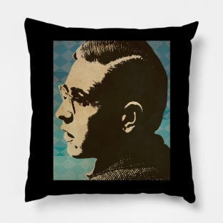 Bill Evans // Retro Poster Jazz Pillow