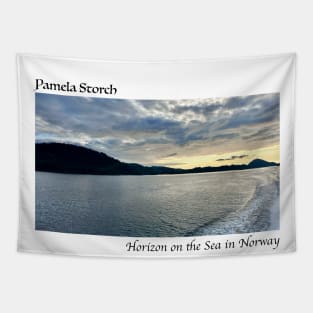 Horizon on the Sea in Norway Tapestry