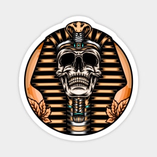 King pharaoh skull Magnet