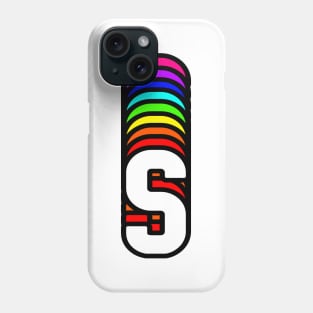 Rainbow Letter, S Phone Case