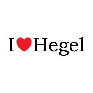 I Heart Hegel, I <3 Hegel T-Shirt