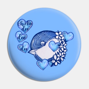 Chickadee Pin