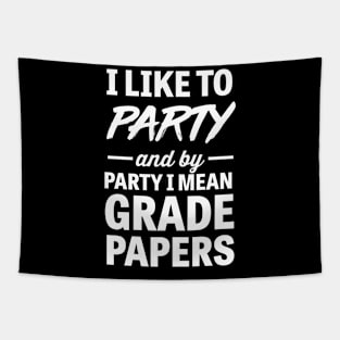 Funny grade papers Tapestry