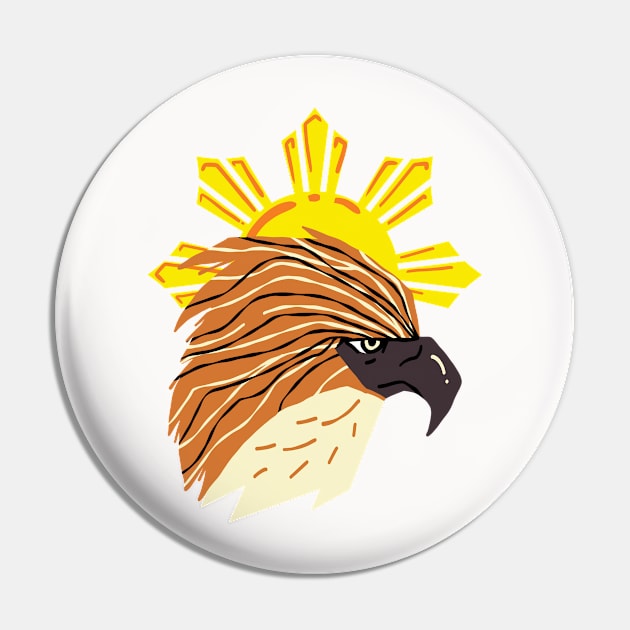 Philippine Eagle Pin by Moonwing