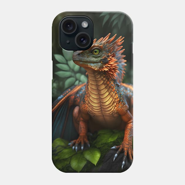 red dragon Phone Case by SM Design