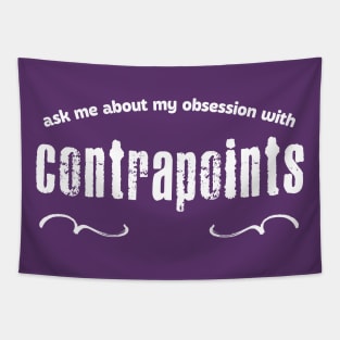 Contrapoints - Aesthetic Fanart Design Tapestry