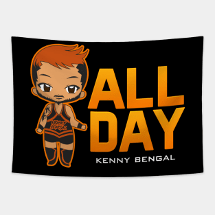 Kenny Bengal Anime Cartoon Tapestry