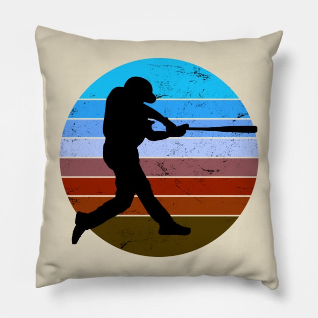 Baseball Player Pillow by ShopBuzz