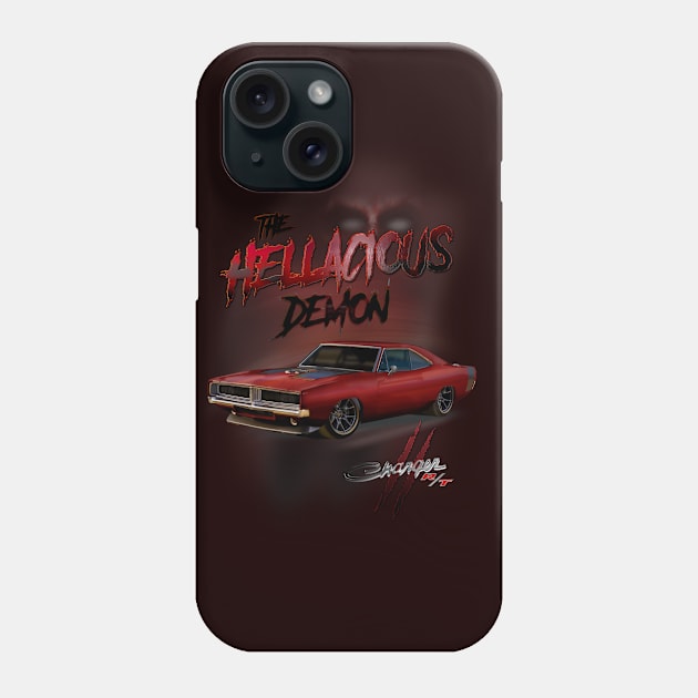 Demon Charger Phone Case by hardtbonez