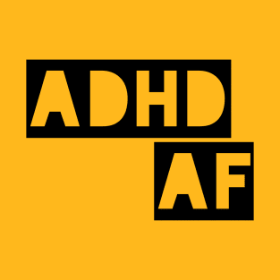 ADHD typographic design T-Shirt