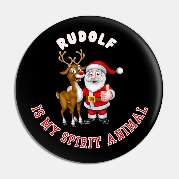 Rudolf Is My Christmas Spirit Animal. Pin by Papilio Art