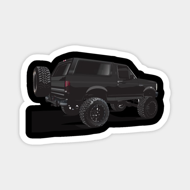 1991 Ford Bronco Magnet by Bishop Graphics