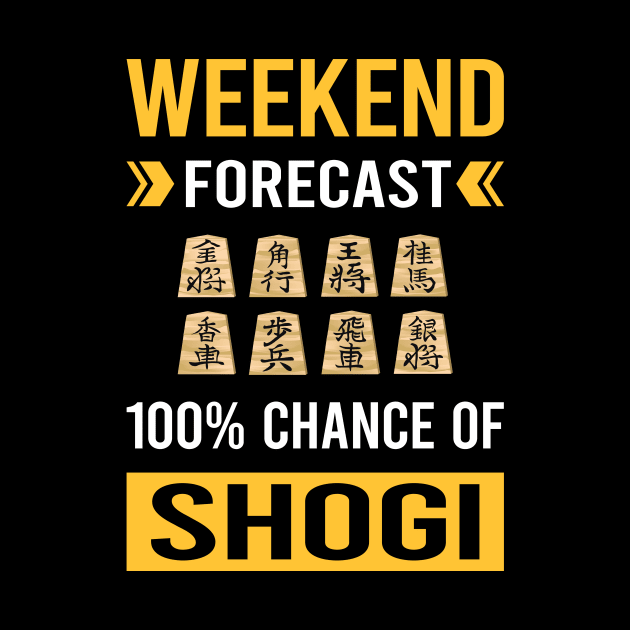 Weekend Forecast Shogi by Good Day