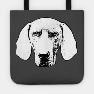 Weimaraner Face Tote