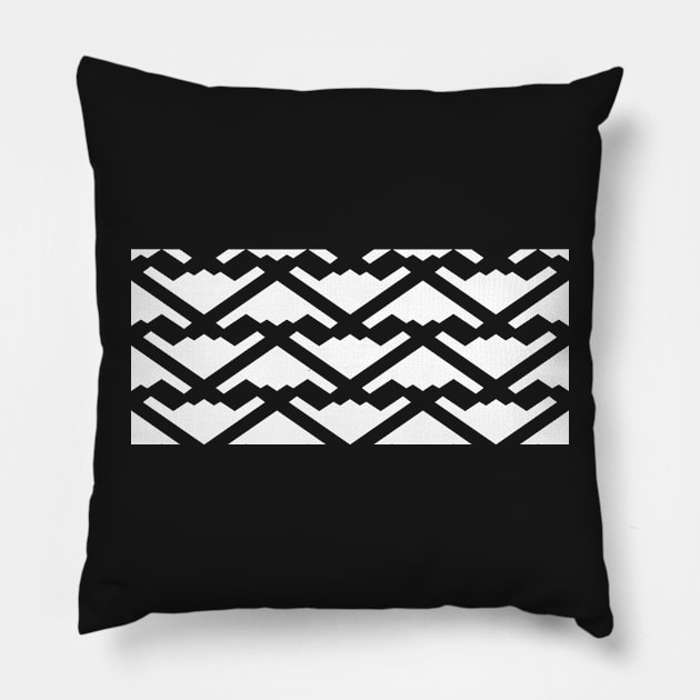 Northrop Grumman B-2 Spirit - White Pattern Design Pillow by PlaneJaneDesign