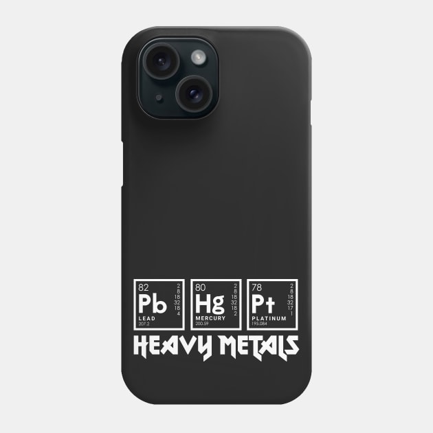 Heavy Metals Phone Case by PopShirts