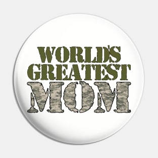 World's Greatest Mom Pin