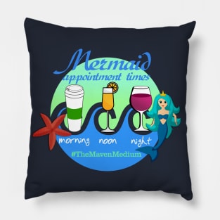 Mermaid Appointment Times Pillow