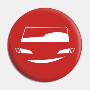 Lightning McQueen Silhouette Pin