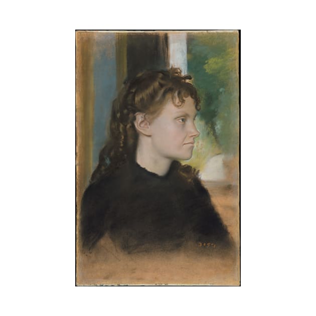 Madame Théodore Gobillard (Yves Morisot, 1838–1893) by EdgarDegas