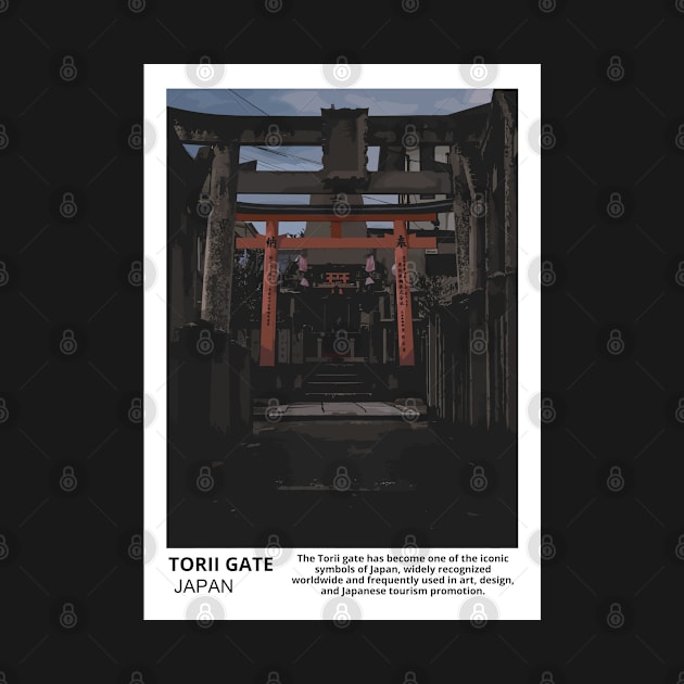 Japanese Torii Gate by Raniazo Fitriuro