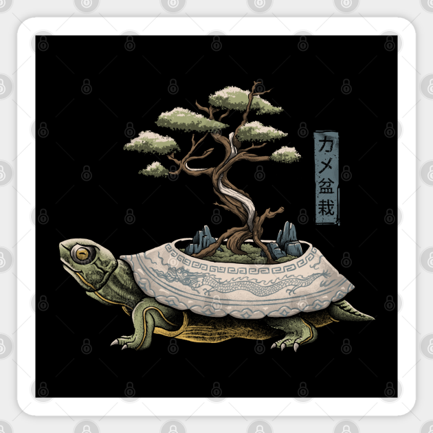 The Legendary Kame - Turtle - Sticker