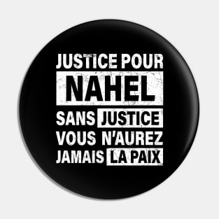 Justice Pour Nahel Pin