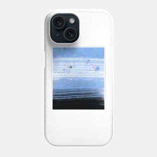 Abstract Landscape Blue Black Phone Case