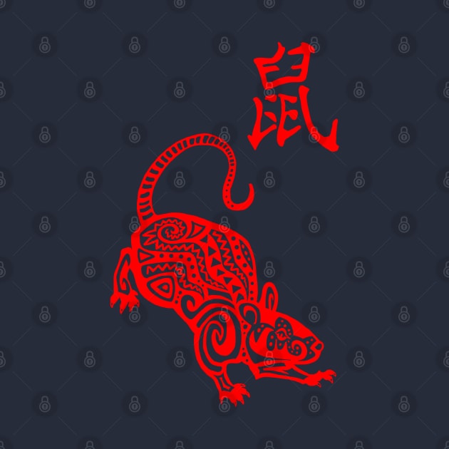 The Rat Chinese Zodiac by Astrablink7