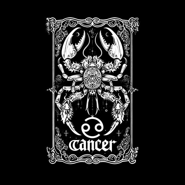 Cancer Astrology Zodiac tee Astrological Cosmic Crab T by Esoteric Origins