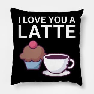 I love you a latte Pillow