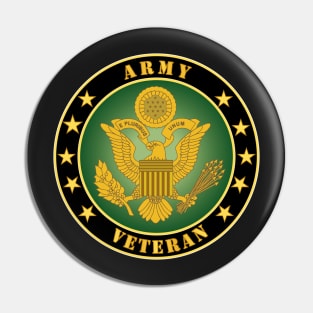 Army Veteran Pin