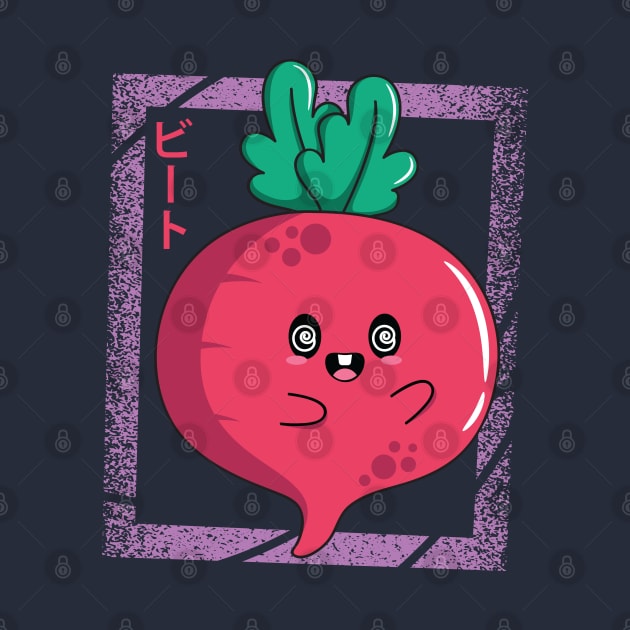 Kawaii Beet by spacedowl