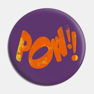 Pow! Superhero sound effect Pin