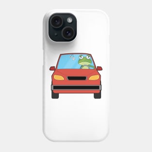 Frog in Car Phone Case