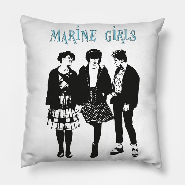 Marine Girls Pillow by ProductX