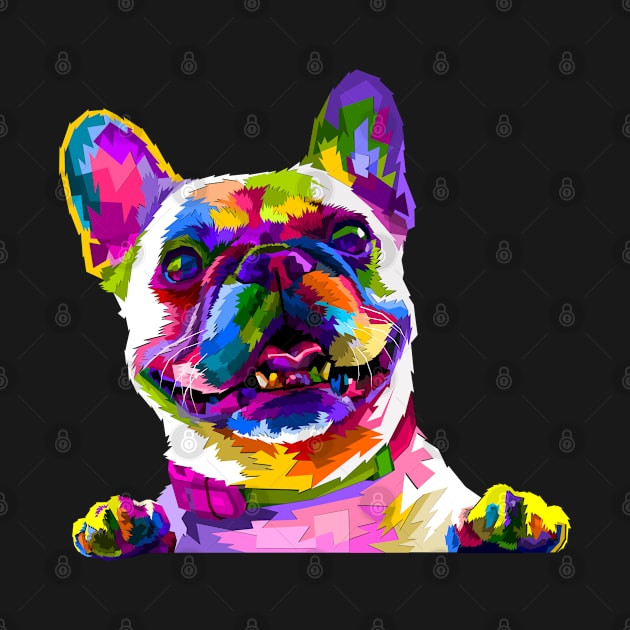 Multi color canine by CasualTeesOfFashion