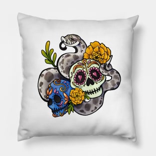 Sugar Skull Hognose Pillow