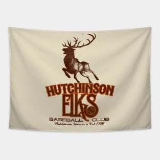 Defunct Hutchinson Elks Baseball Team Tapestry